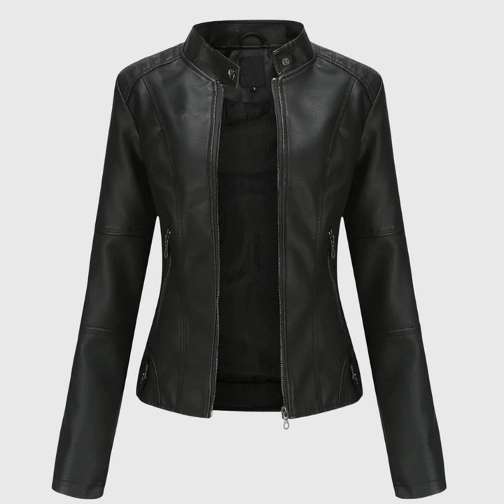 Giorgina™ - Elegant Leather Jacket for Women