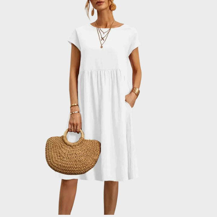 Ankica - Simple dress with pockets