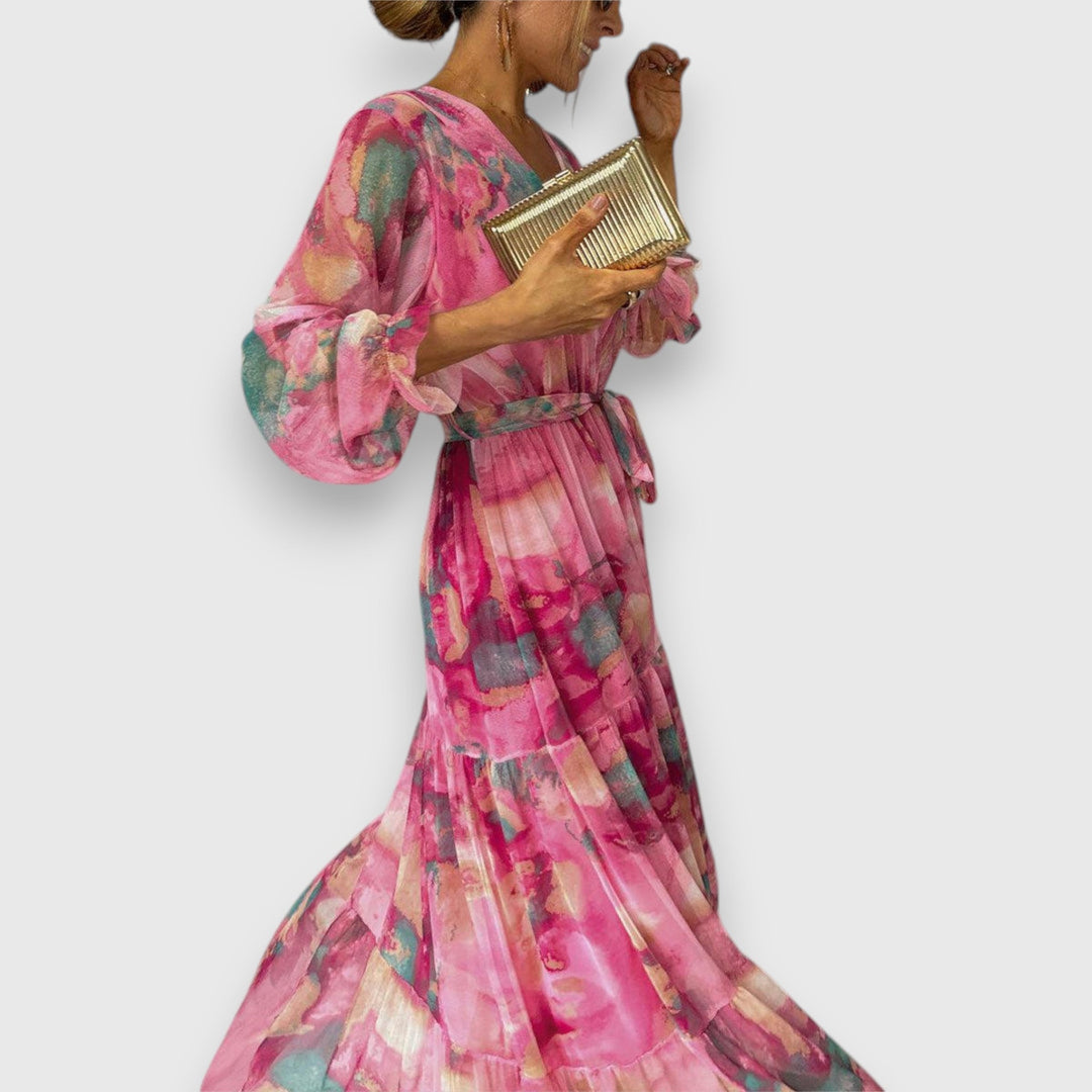 Marielle – Elegant Floral Dress for Special Moments