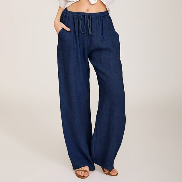 Enara - Comfortable Trousers with Cord