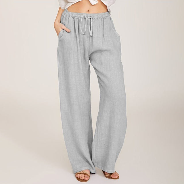 Enara - Comfortable Trousers with Cord