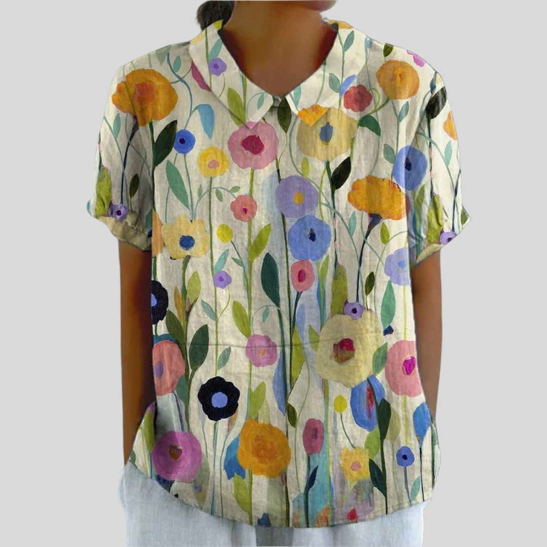 Floral Top Comfortable and Elegant