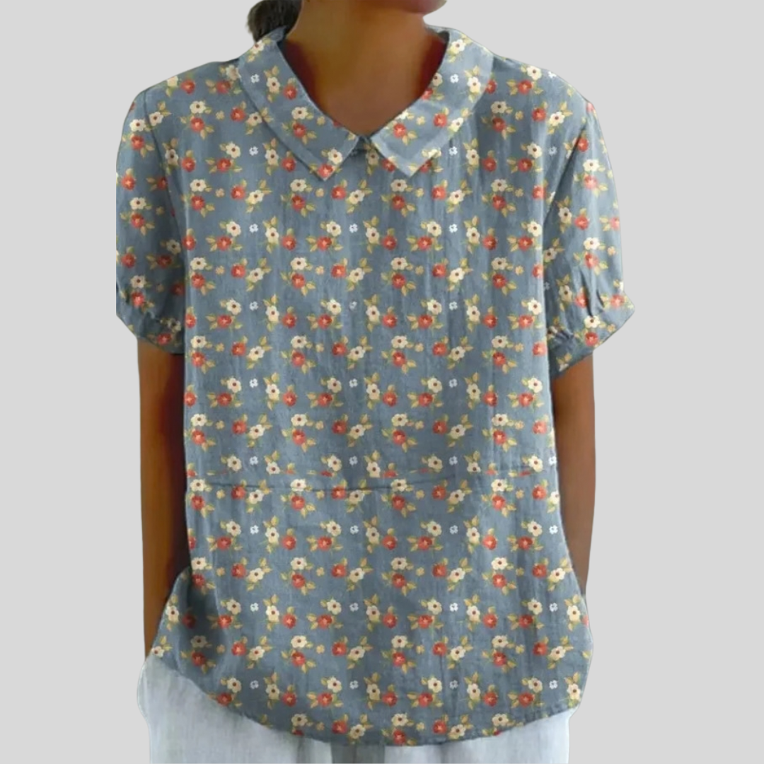 Floral Top Comfortable and Elegant