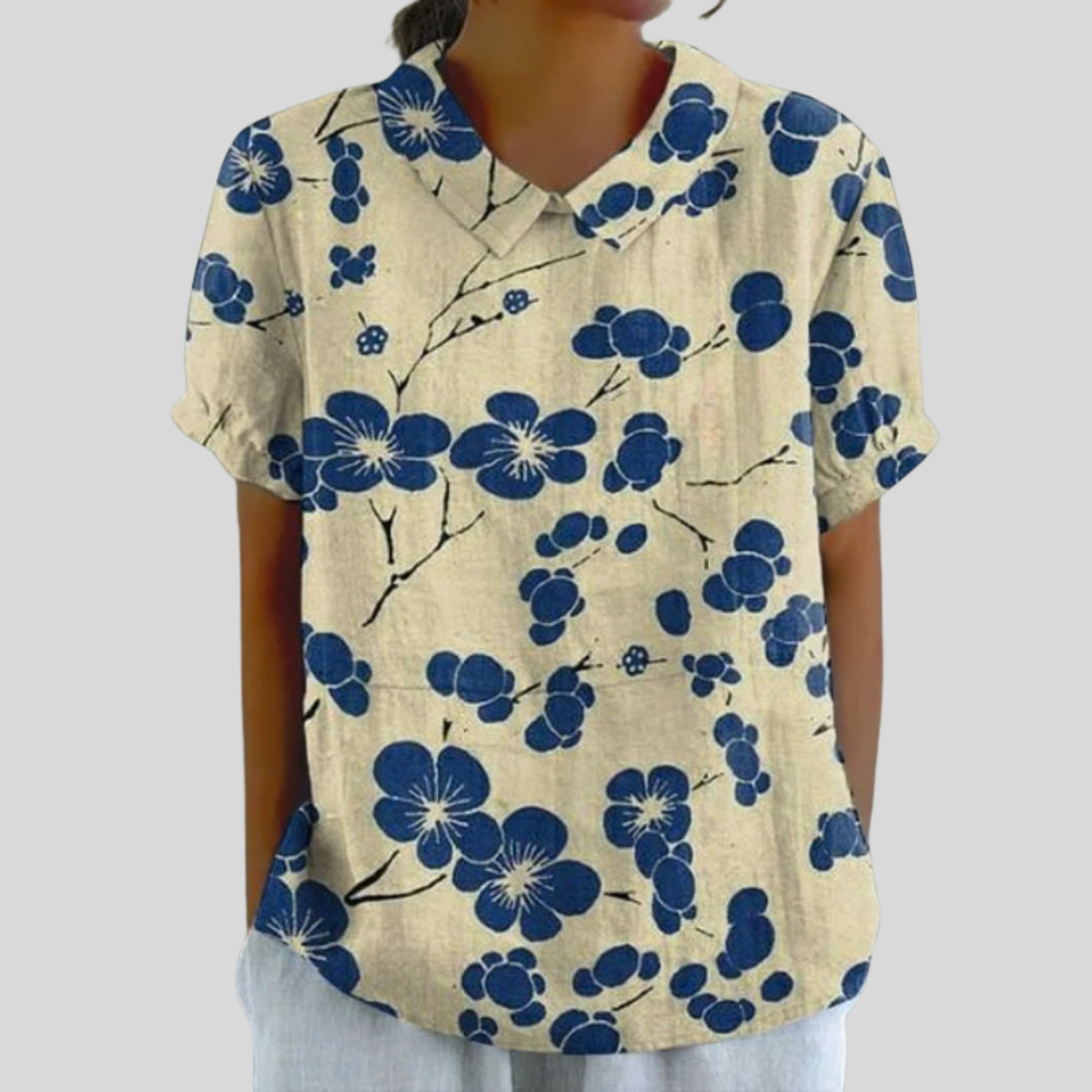 Floral Comfortable Elegant Top