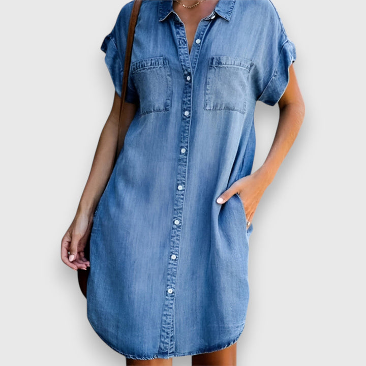 Paulina – Modern and Stylish Denim Dress for All Occasions