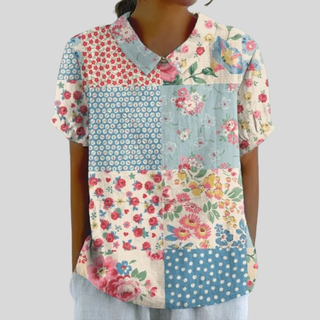 Elegant Comfortable Floral Top
