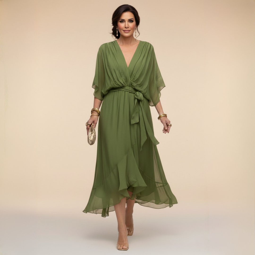 Sofija - Women's Dress with Belt