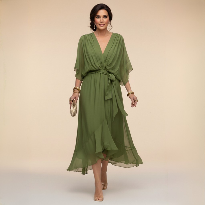 Sofija - Women's Dress with Belt