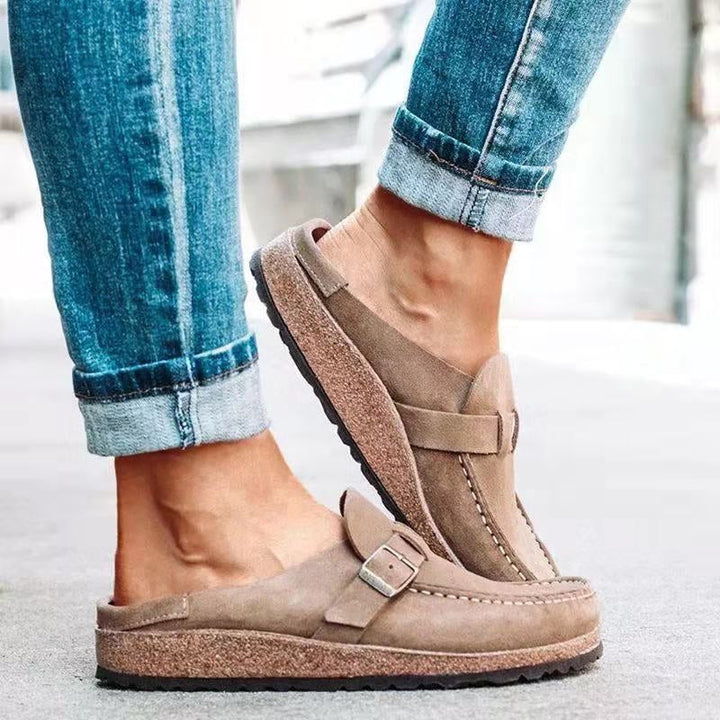 Lyra - Suede Leather Orthopaedic Moccasins