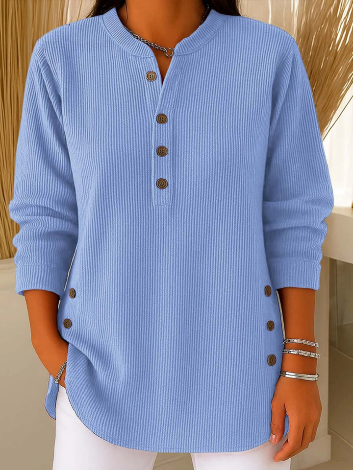 Nièves | Henley Tunic with Buttons