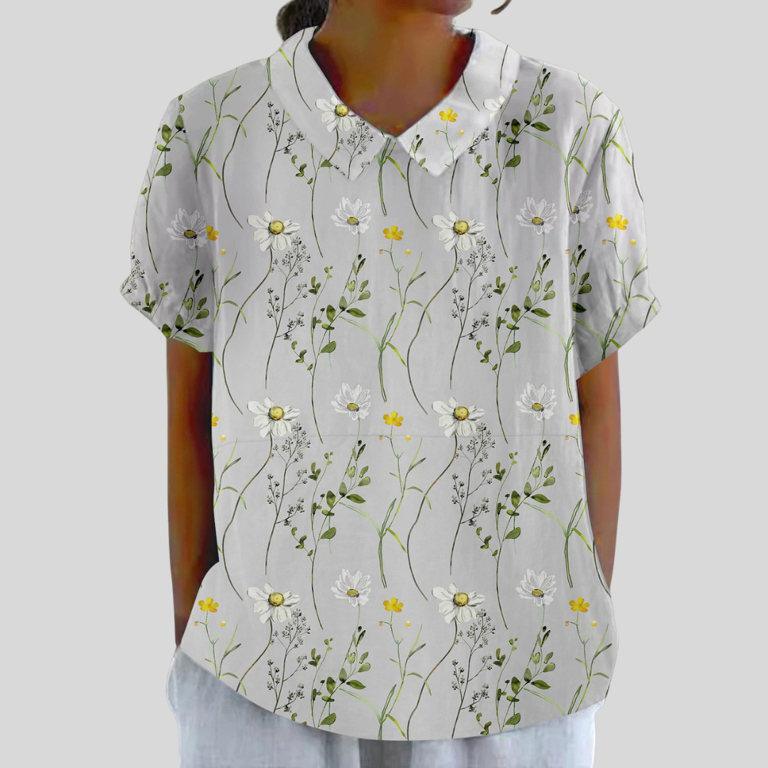Floral Top Comfortable and Elegant