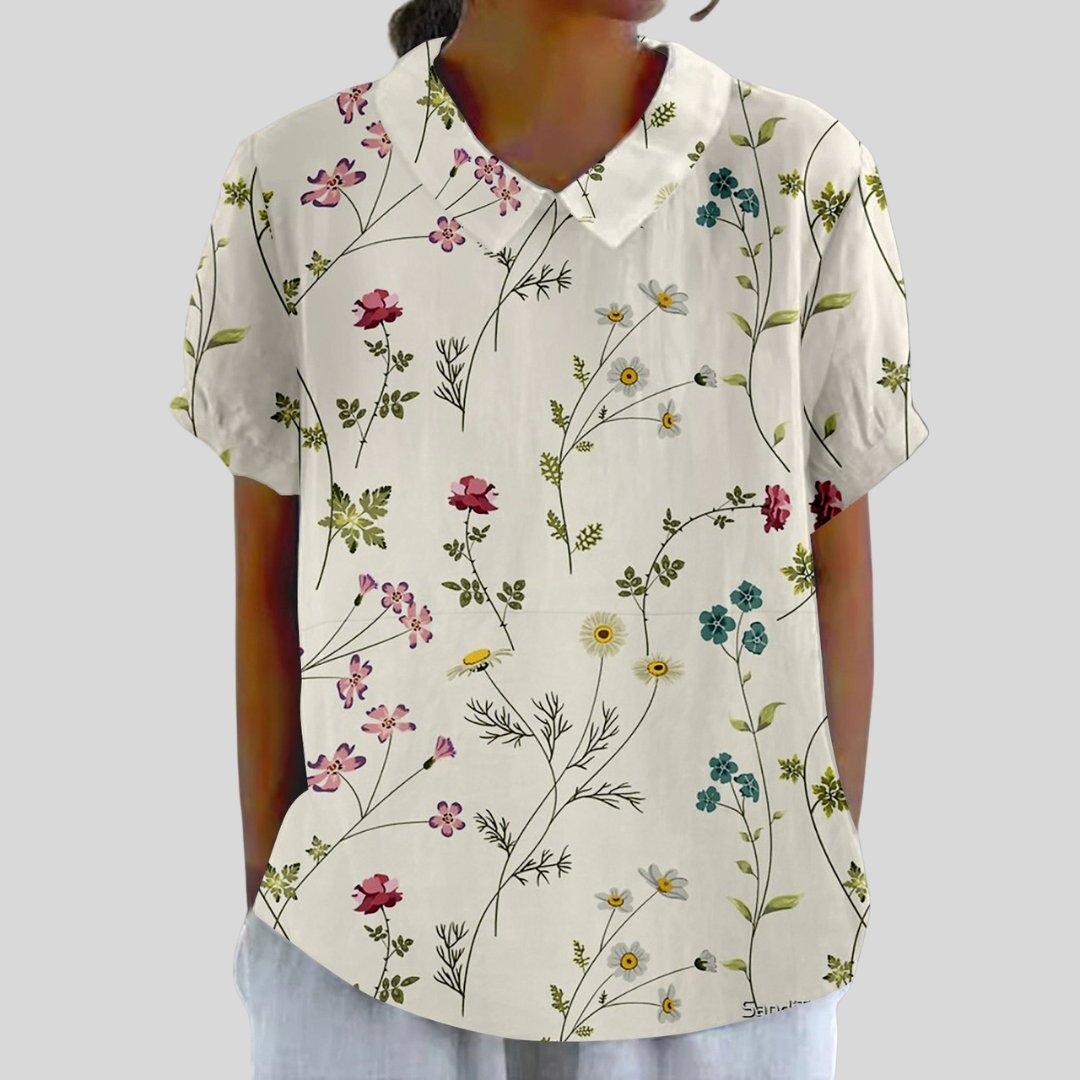 Floral Top Comfortable and Elegant