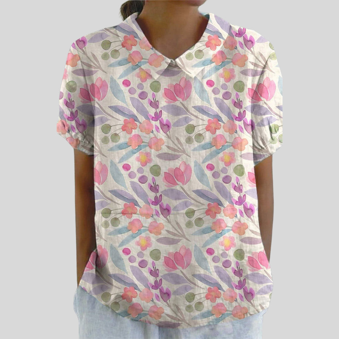 Floral Top Comfortable and Elegant