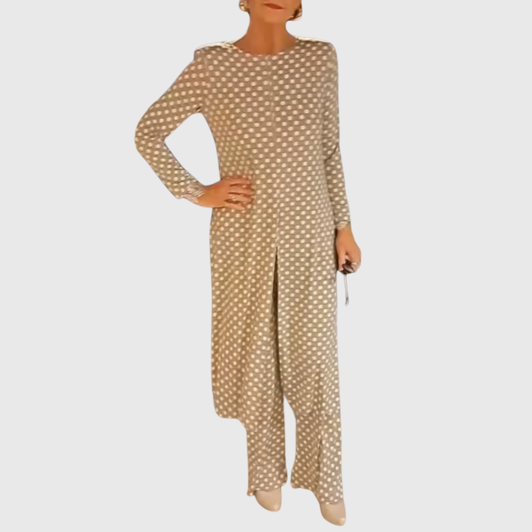 Nikolina - Charming Polka Dot Jumpsuit