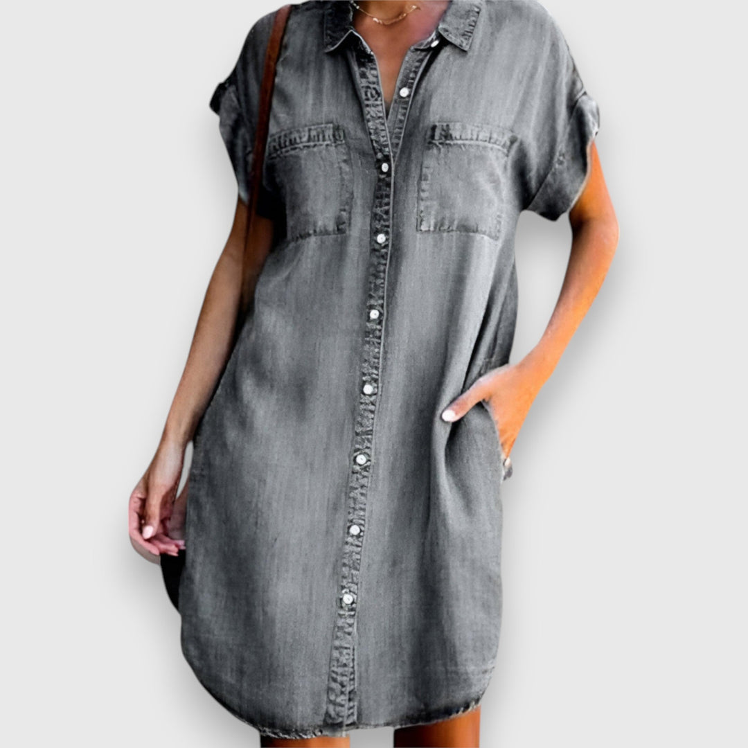 Paulina – Modern and Stylish Denim Dress for All Occasions