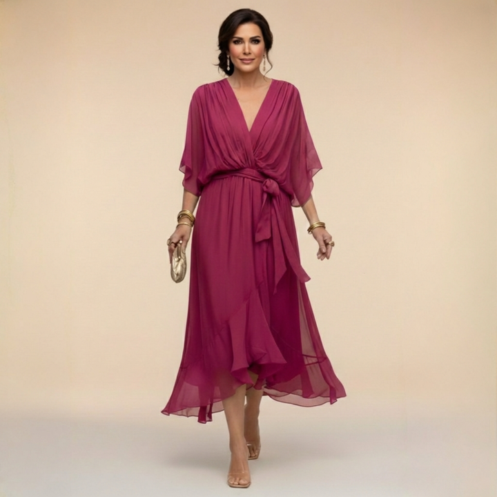 Sofija - Women's Dress with Belt