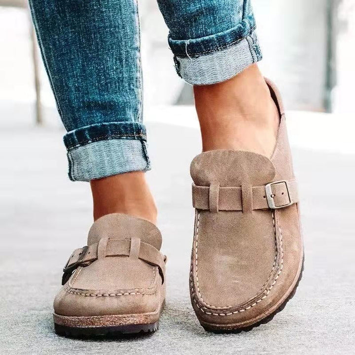 Lyra - Suede Leather Orthopaedic Moccasins