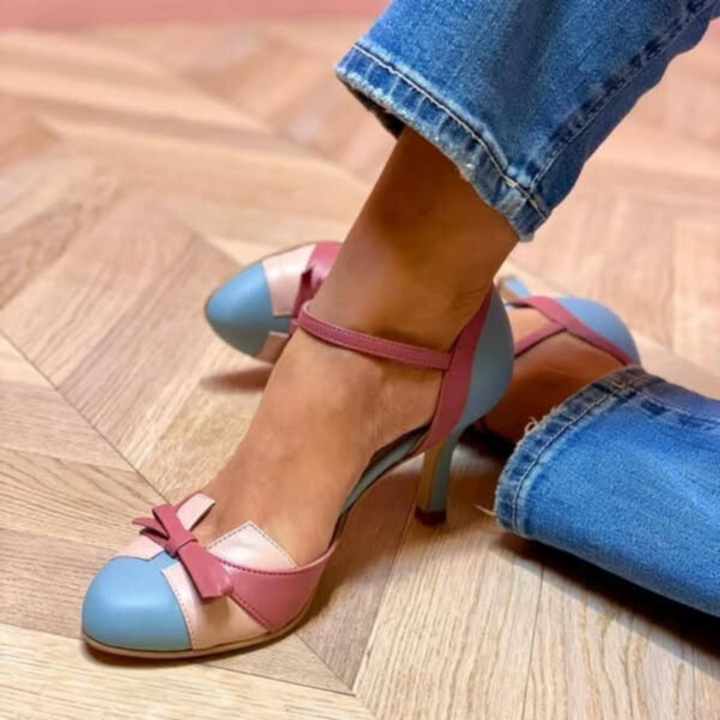 Sable - Chic Block Colour Pumps