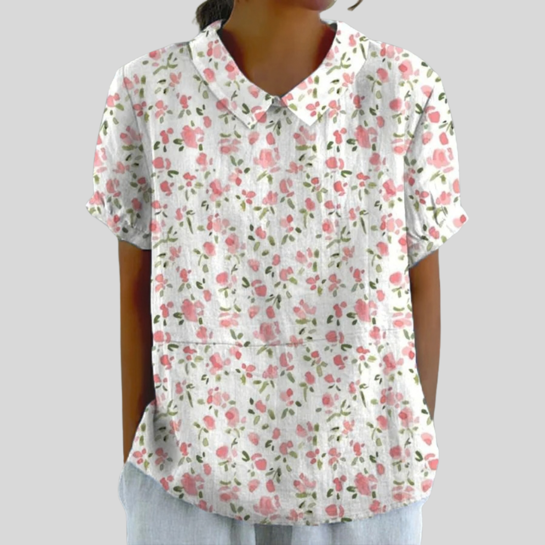 Elegant Comfortable Floral Top