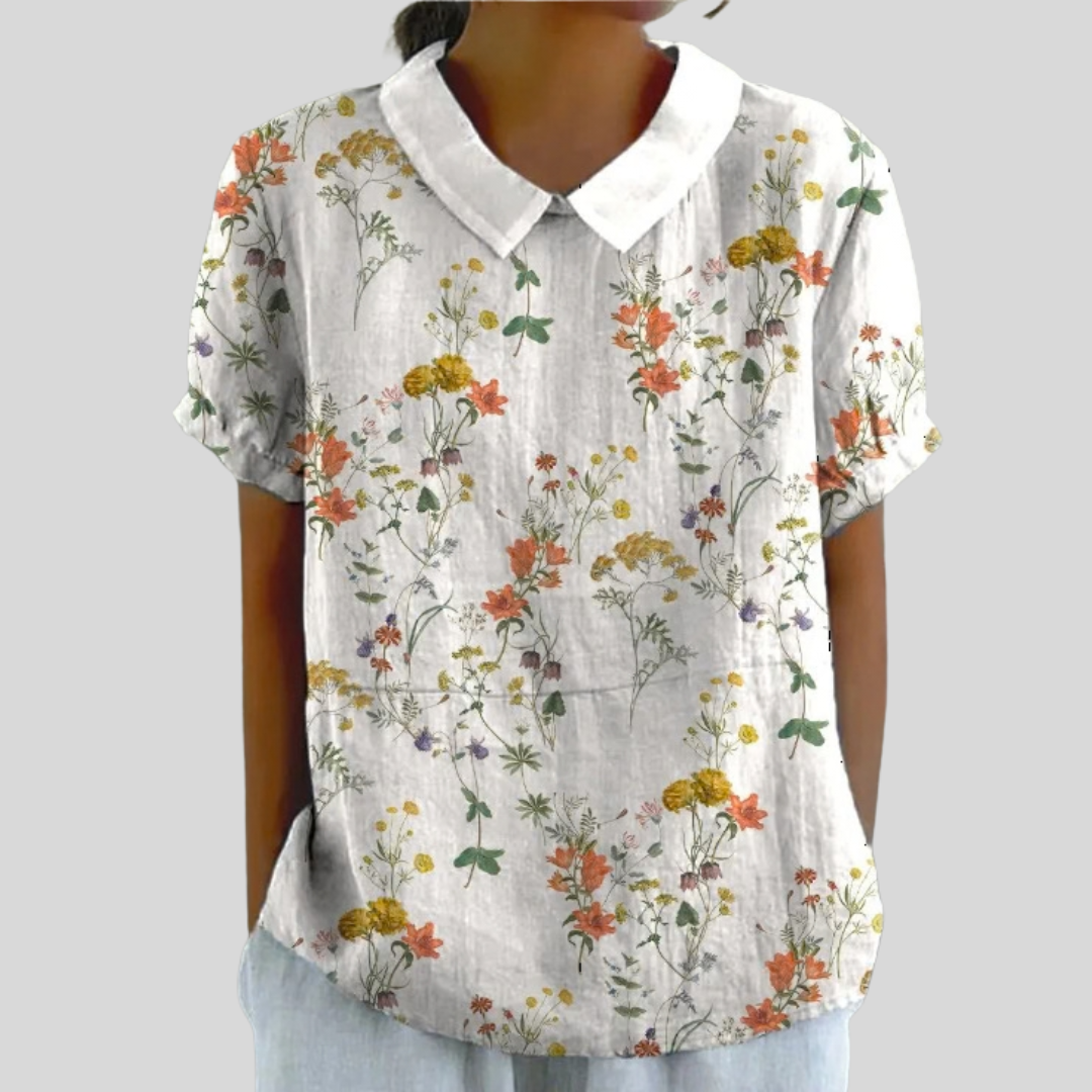 Floral Comfortable Elegant Top