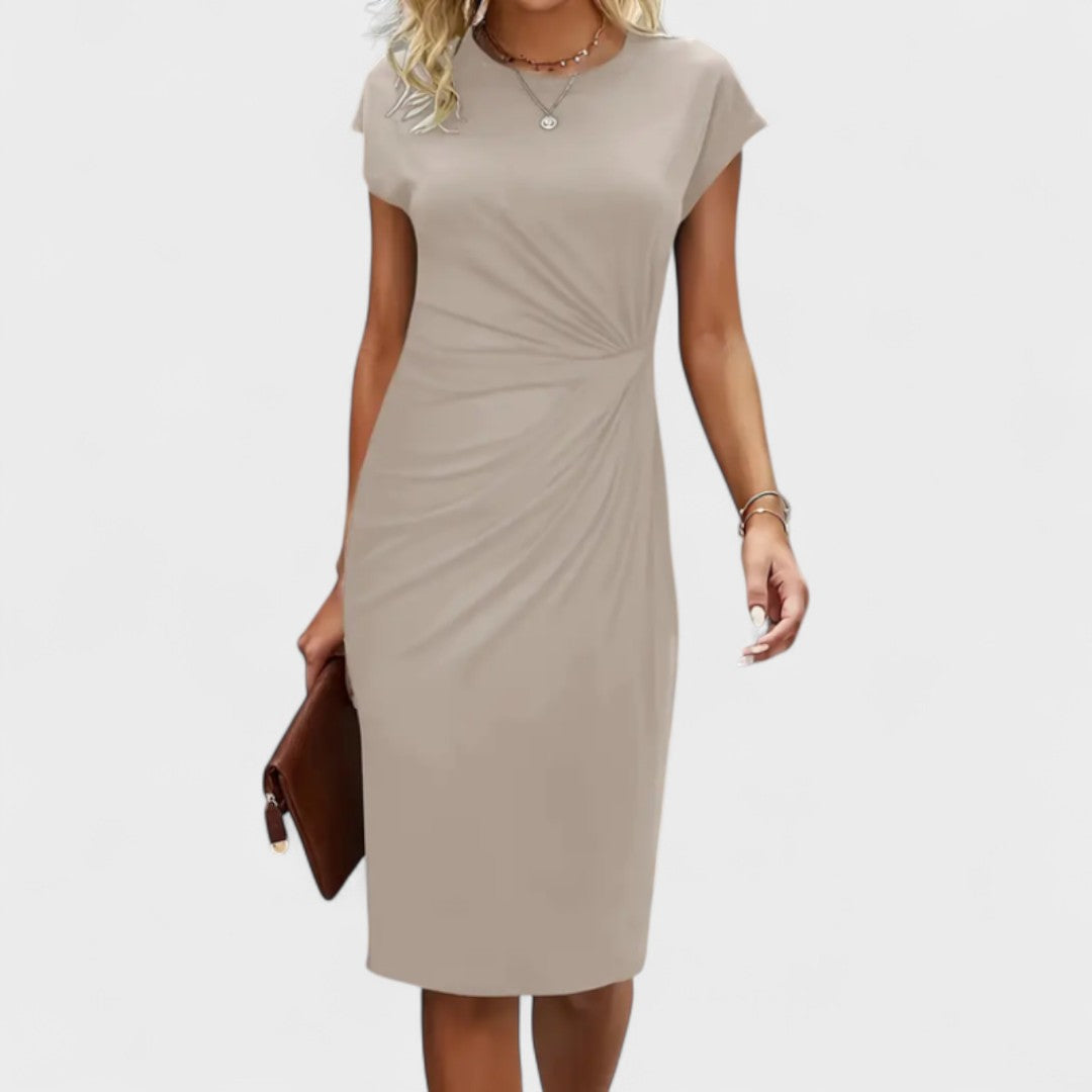 Elvira - Short Sleeve Evening Dress