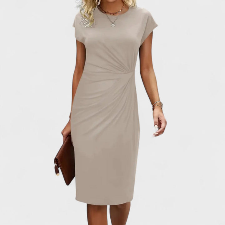 Elvira - Short Sleeve Evening Dress