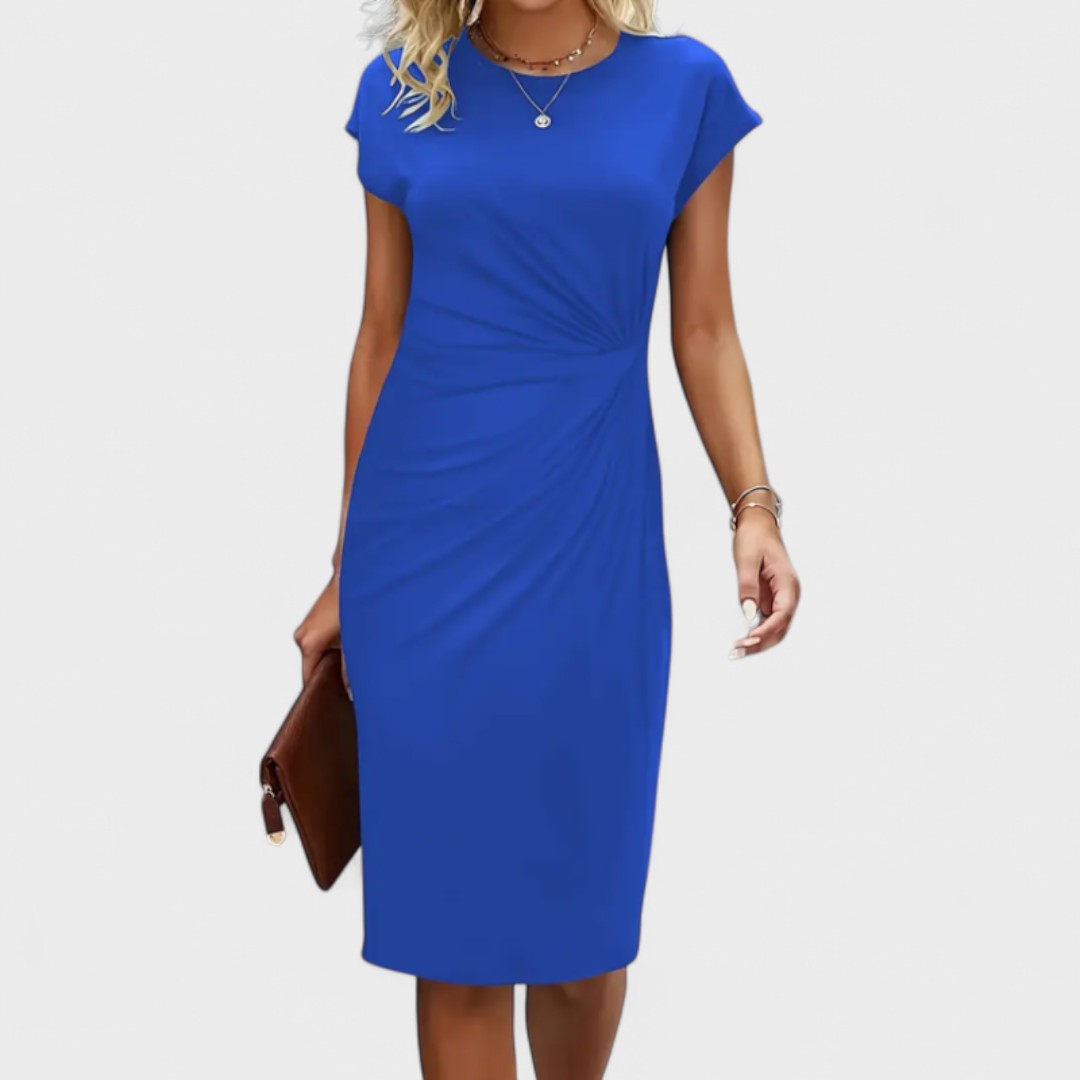 Elvira - Short Sleeve Evening Dress