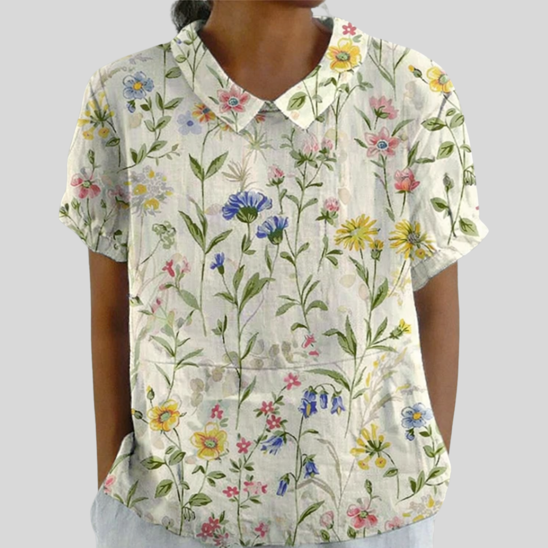 Floral Top Comfortable and Elegant