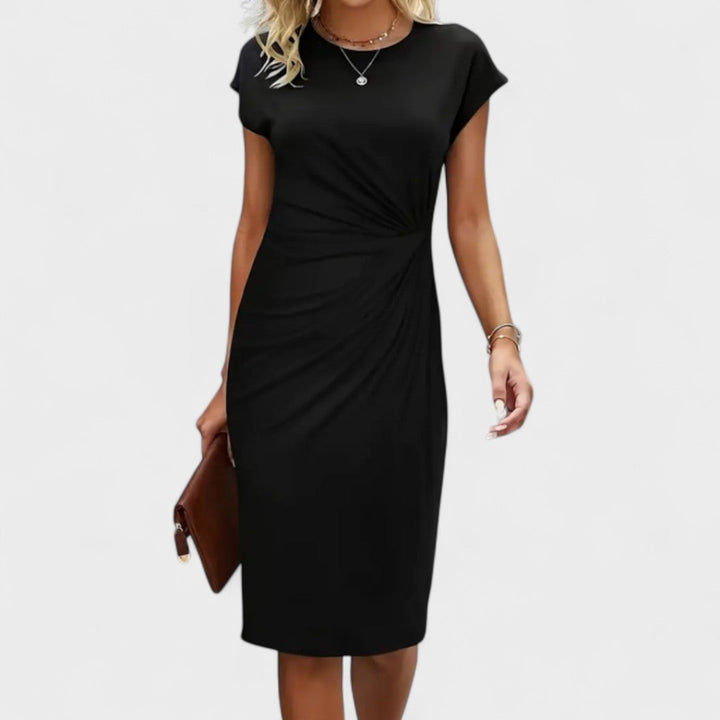 Elvira - Short Sleeve Evening Dress