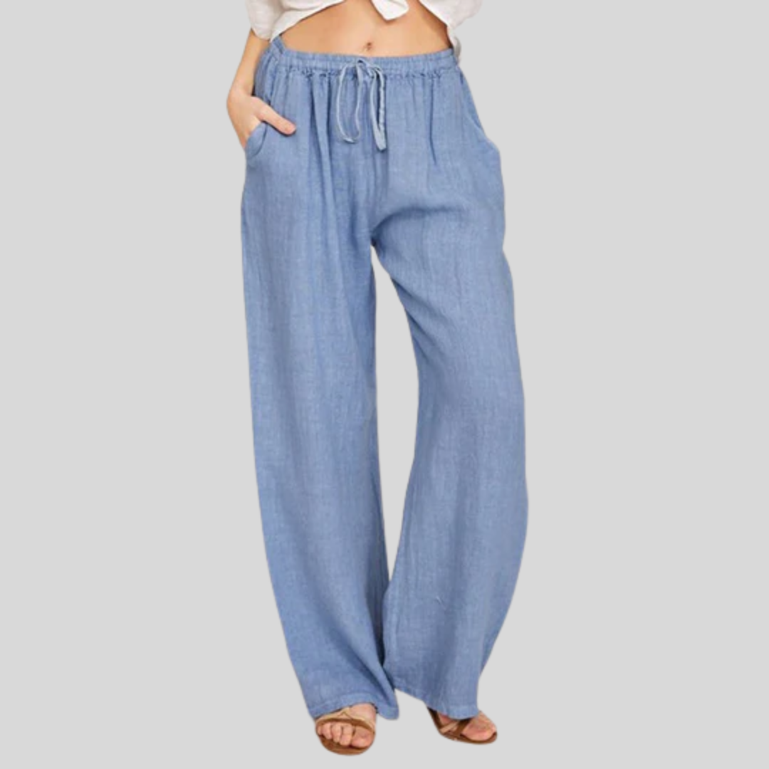 Enara - Comfortable Trousers with Cord