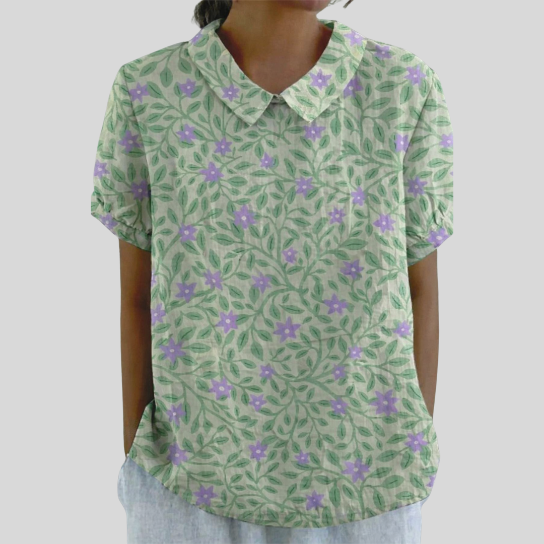 Floral Top Comfortable and Elegant