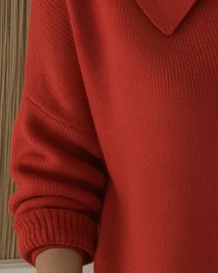 Vega | Knitted Jacket with Collar