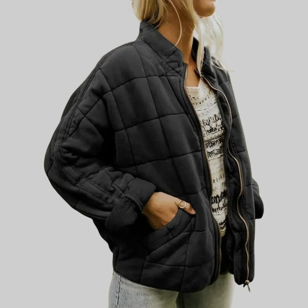 Josiane™ | Elegant Oversized Quilted Jacket