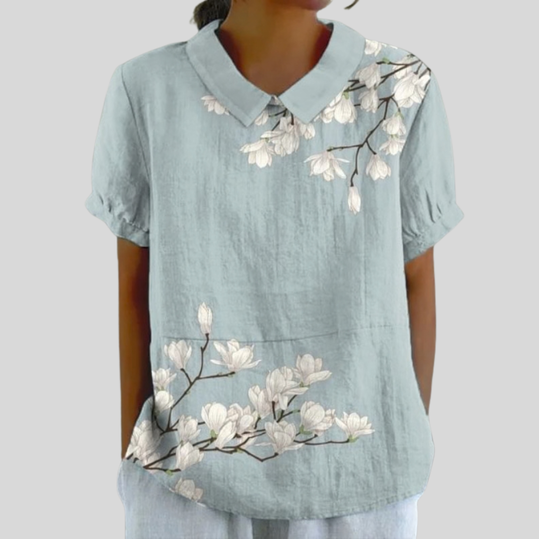 Floral Top Comfortable and Elegant