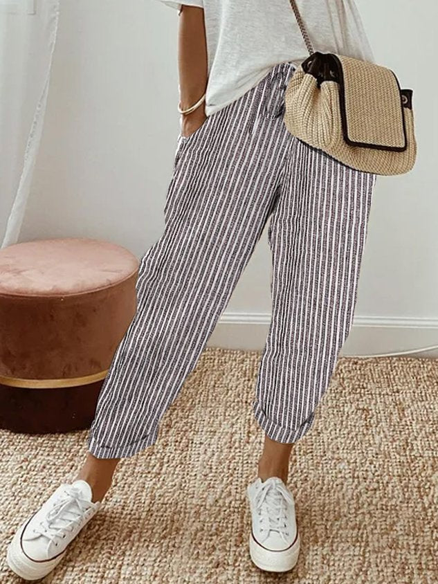 Comfortable and Elegant Fluid Trousers