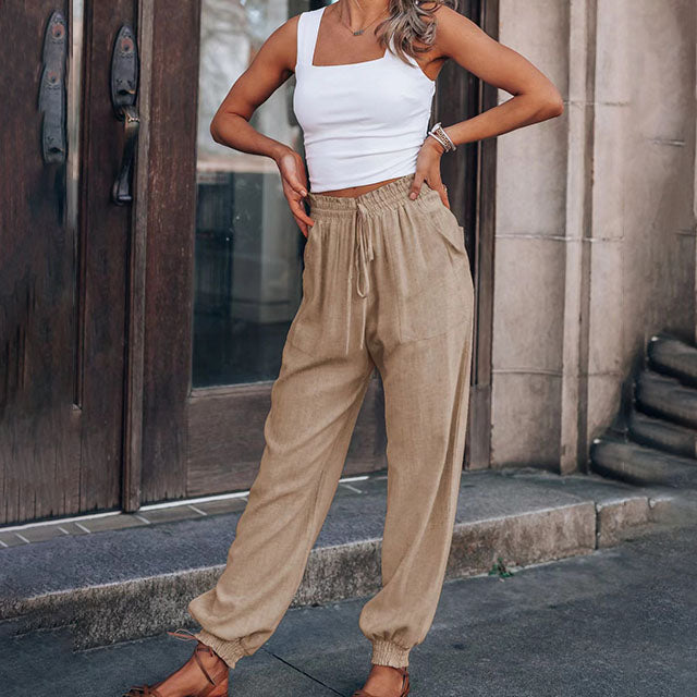 Kaeli – Elegant Trousers with Cord