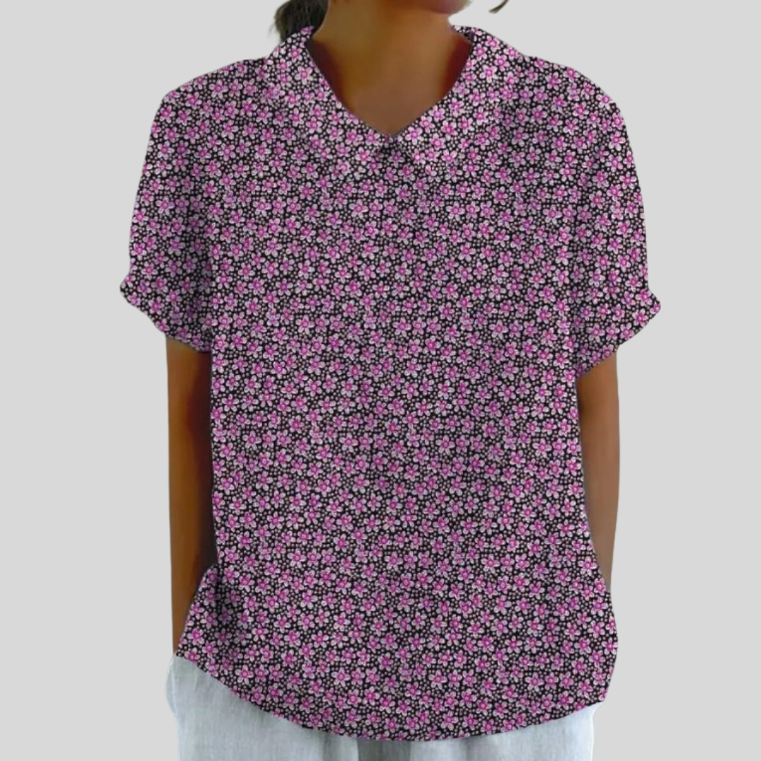 Elegant Comfortable Floral Top