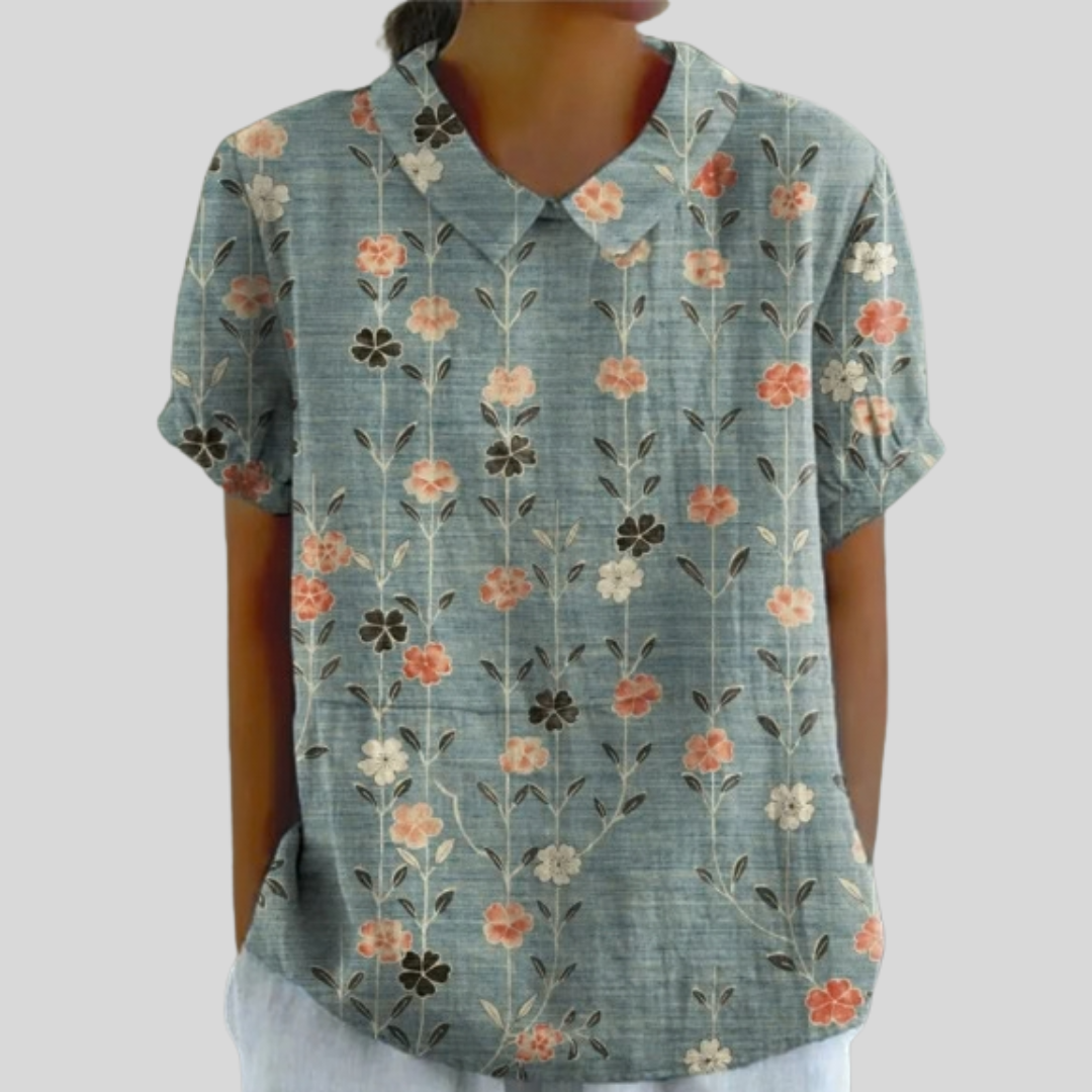 Floral Top Comfortable and Elegant