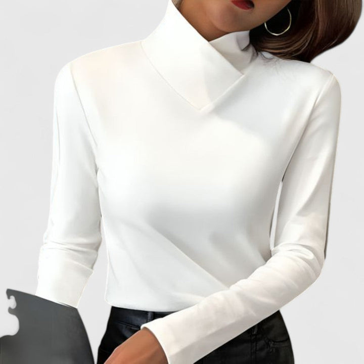 Clair | Elegant Roll Neck Jumper