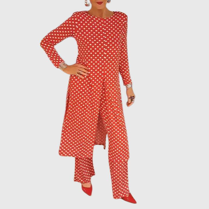 Nikolina - Charming Polka Dot Jumpsuit