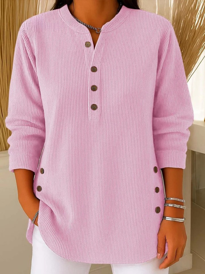 Nièves | Henley Tunic with Buttons
