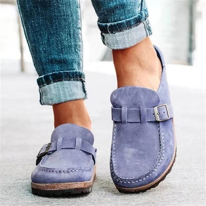 Lyra - Suede Leather Orthopaedic Loafers