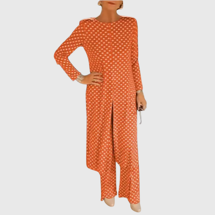 Nikolina - Charming Polka Dot Jumpsuit