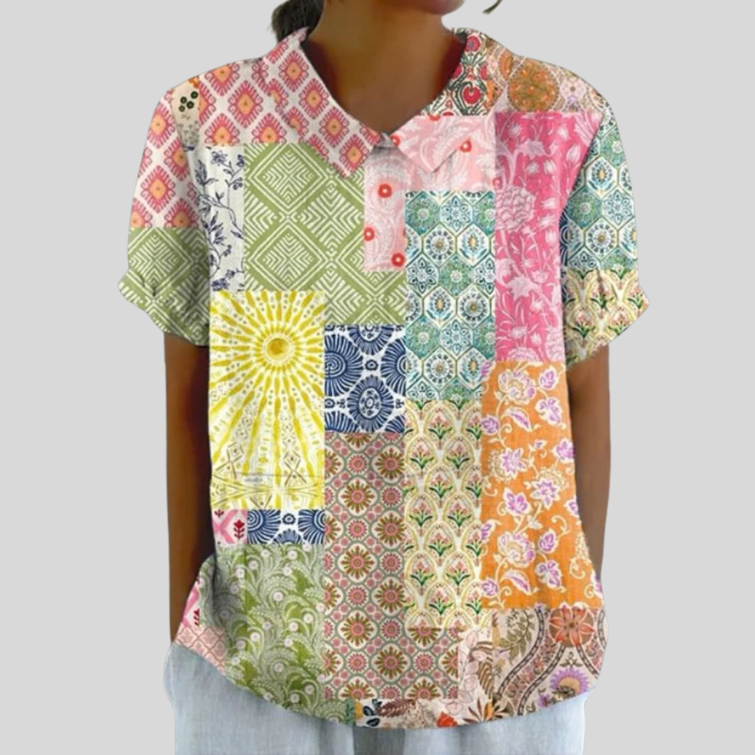 Floral Comfortable and Elegant Top