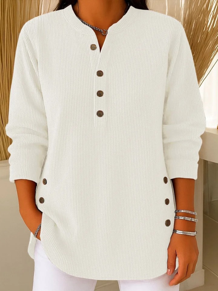 Nièves | Henley Tunic with Buttons