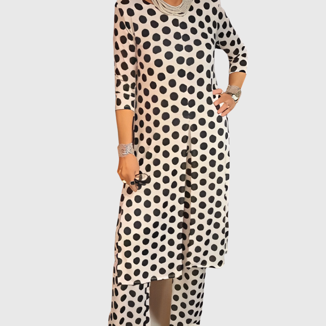 Nikolina - Charming Polka Dot Jumpsuit