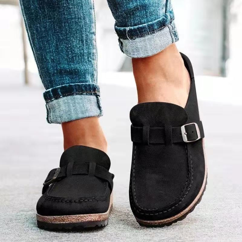 Lyra - Suede Leather Orthopaedic Moccasins