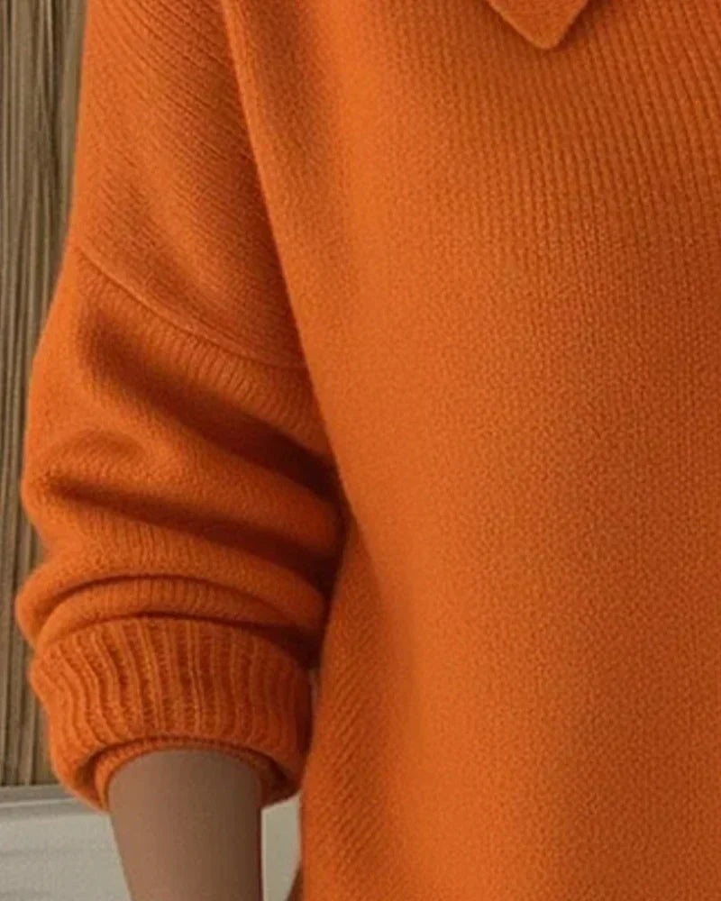 Vega | Knitted Jacket with Collar