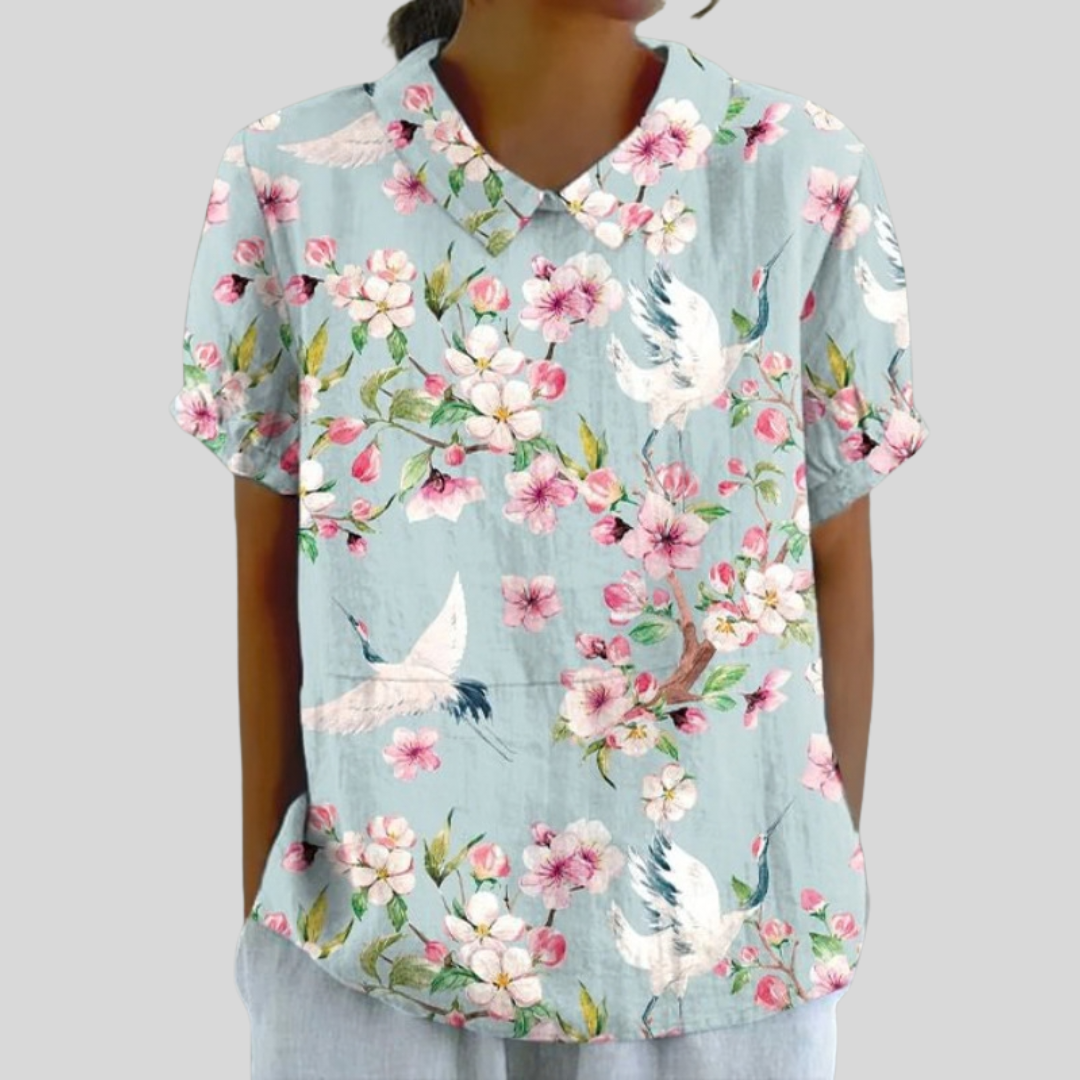 Floral Top Comfortable and Elegant