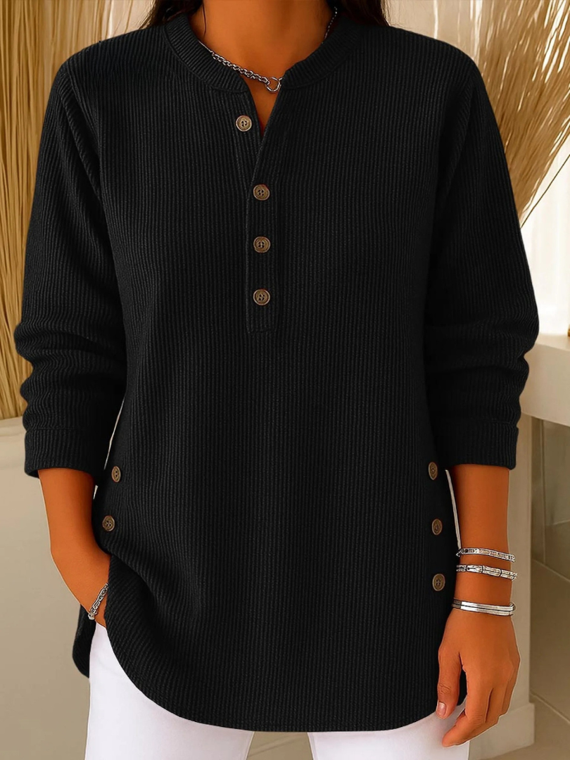 Nièves | Henley Tunic with Buttons